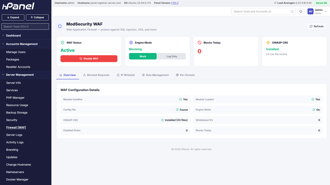Backup Settings