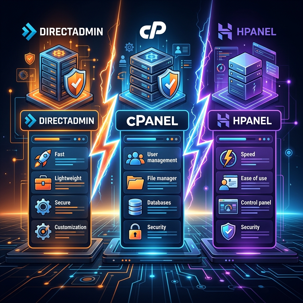 Server Control Panel Comparison 2026: Which One Actually Performs Best?